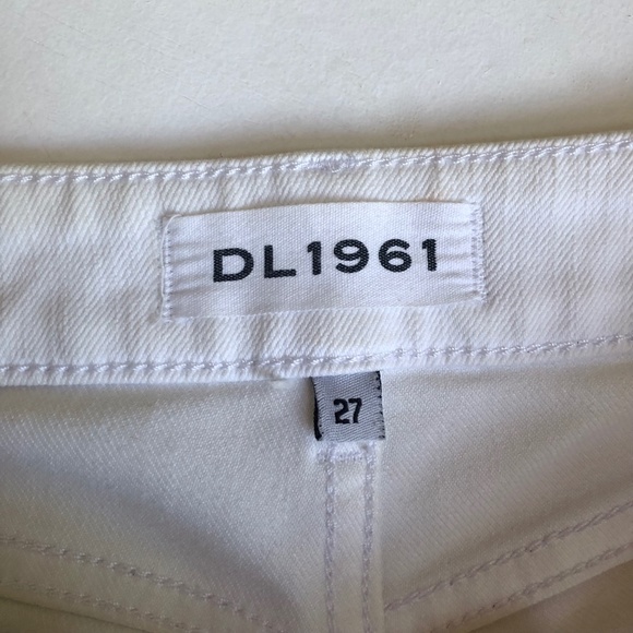 DL1961 Angel Cigarette Jeans in Milk - Picture 4 of 6